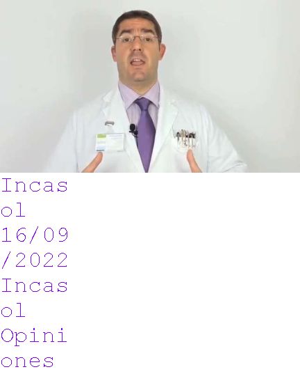 contraindicaciones del incasol